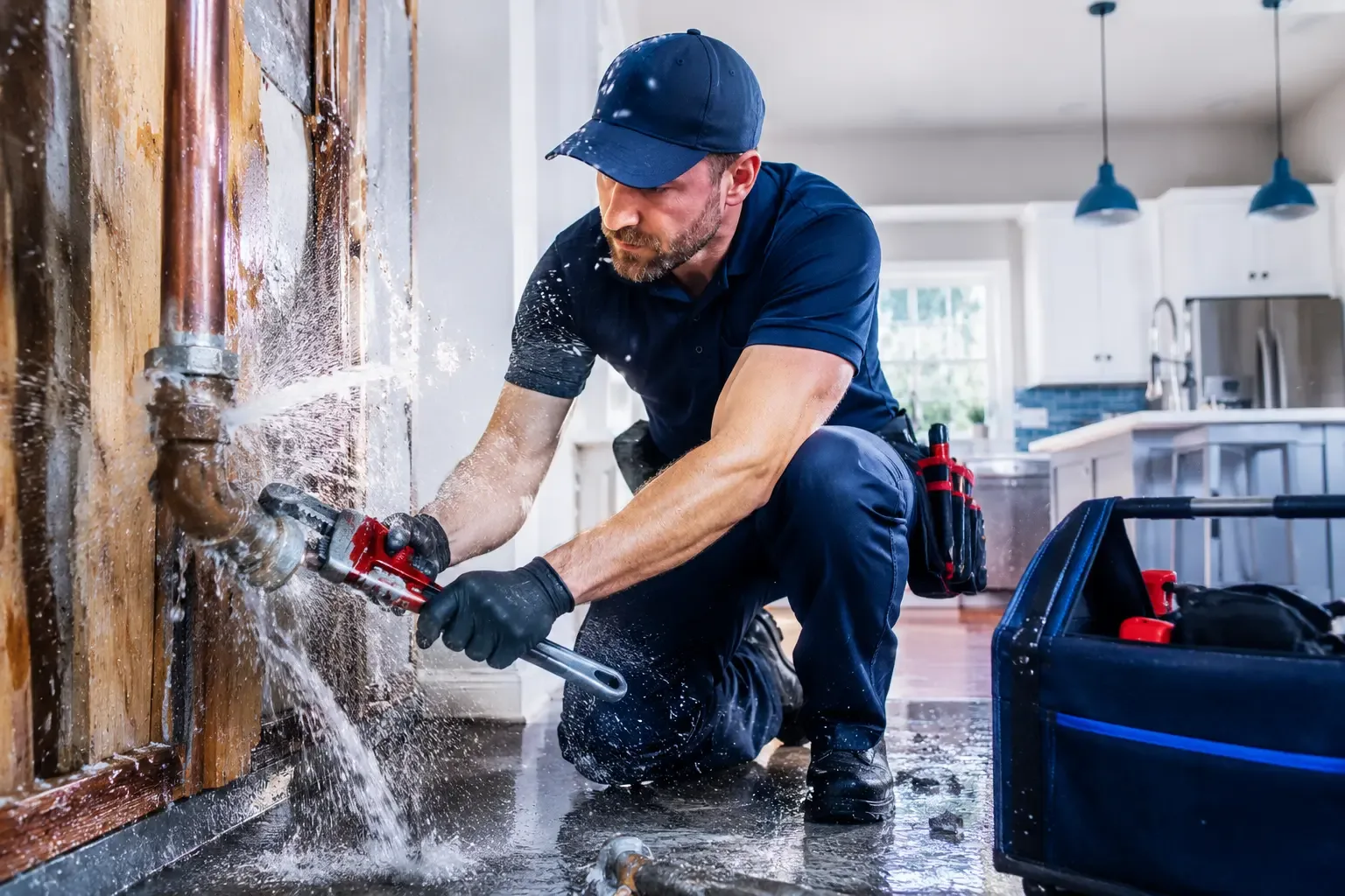 Local emergency pipe repair professionals in West Point, IL